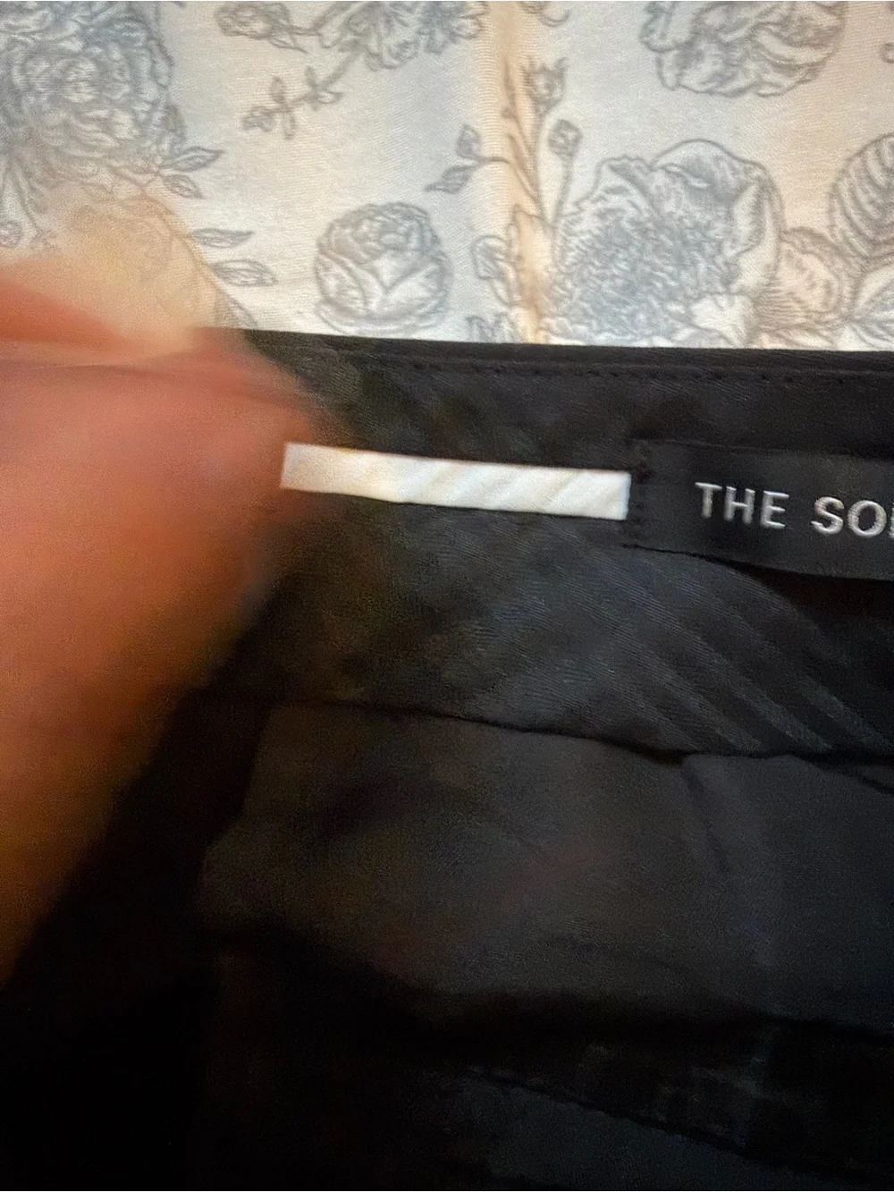 Ann Taylor Black Slim Straight Dress Pants
